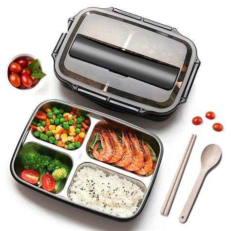 bento boxes stainless steel|best leak proof bento box.